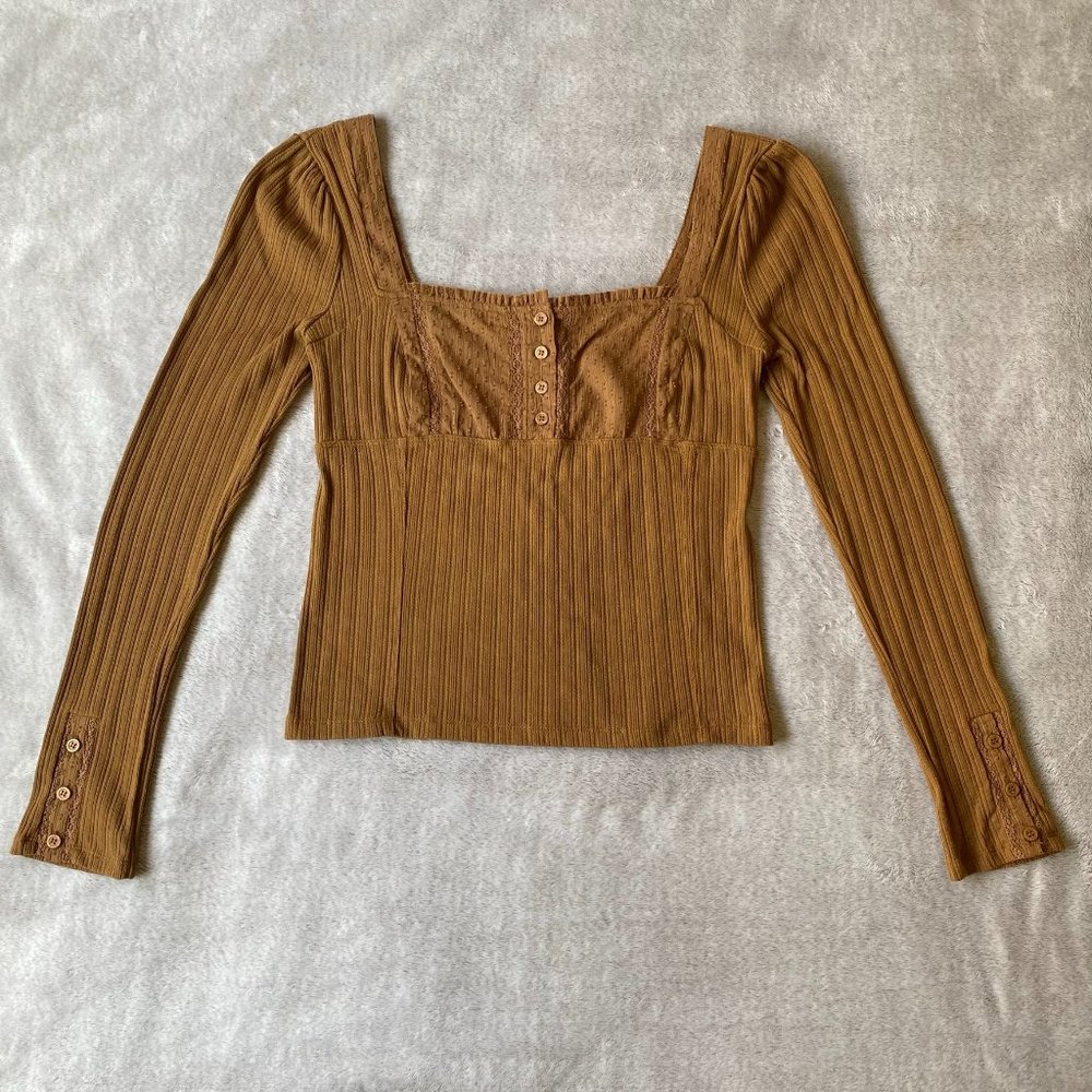 Free People Long Sleeve Top